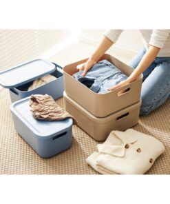 Alternative view of Rotho Albula Decoratie Opbergbox 20L Cappuccino