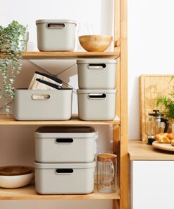 Alternative view of Rotho Albula Opbergbox 12L Mistletoe Wit