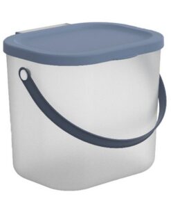 Rotho Albula Wasmiddelbox 6L Horizon Blauw/Transparant