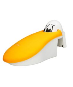 Rotho Badspeelgoed Opberger Pelikaan Wit/Geel