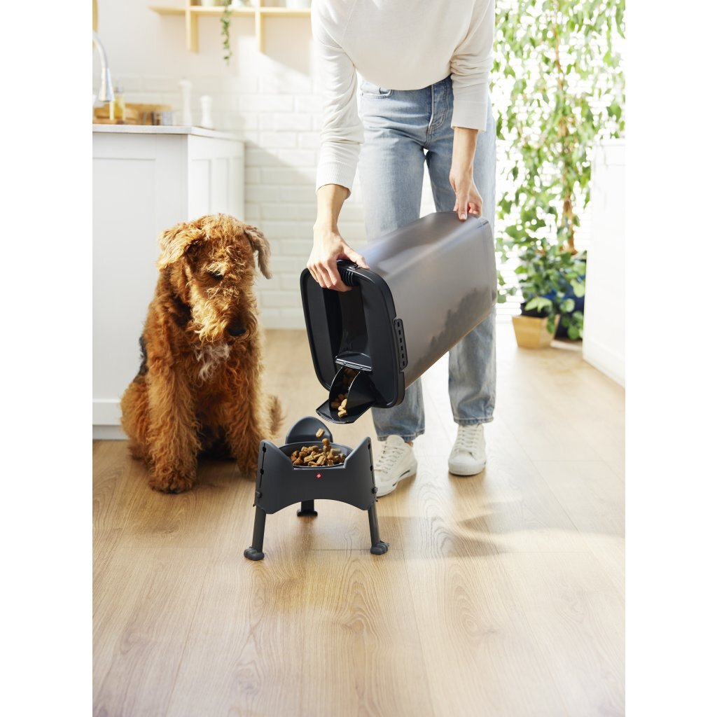 Rotho Cody Pet Food Container 25L Antraciet/Transparant - Image 2