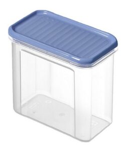 Rotho Domino Bewaardoos 1L Horizon Blauw/Transparant