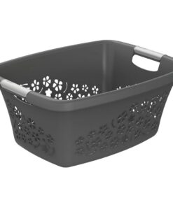 Rotho Flowers Wasmand 25L Antraciet
