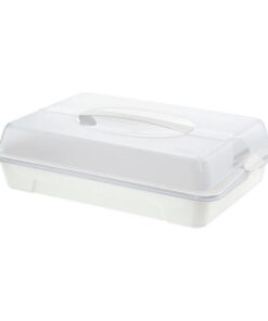 Rotho Fresh Partybutler Serveertray 43.5x11x29.5 cm Wit/Transparant