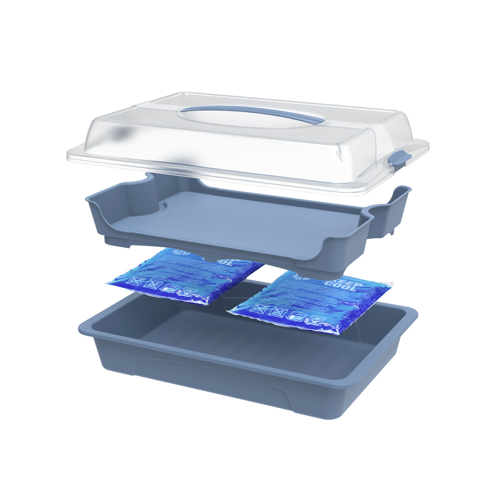 Rotho Fresh Partybutler Serveertray Cool & Horizon Blauw - Image 4