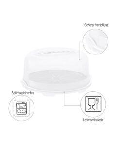 Alternative view of Rotho Fresh Taartdoos Hoog Mistletoe Groen