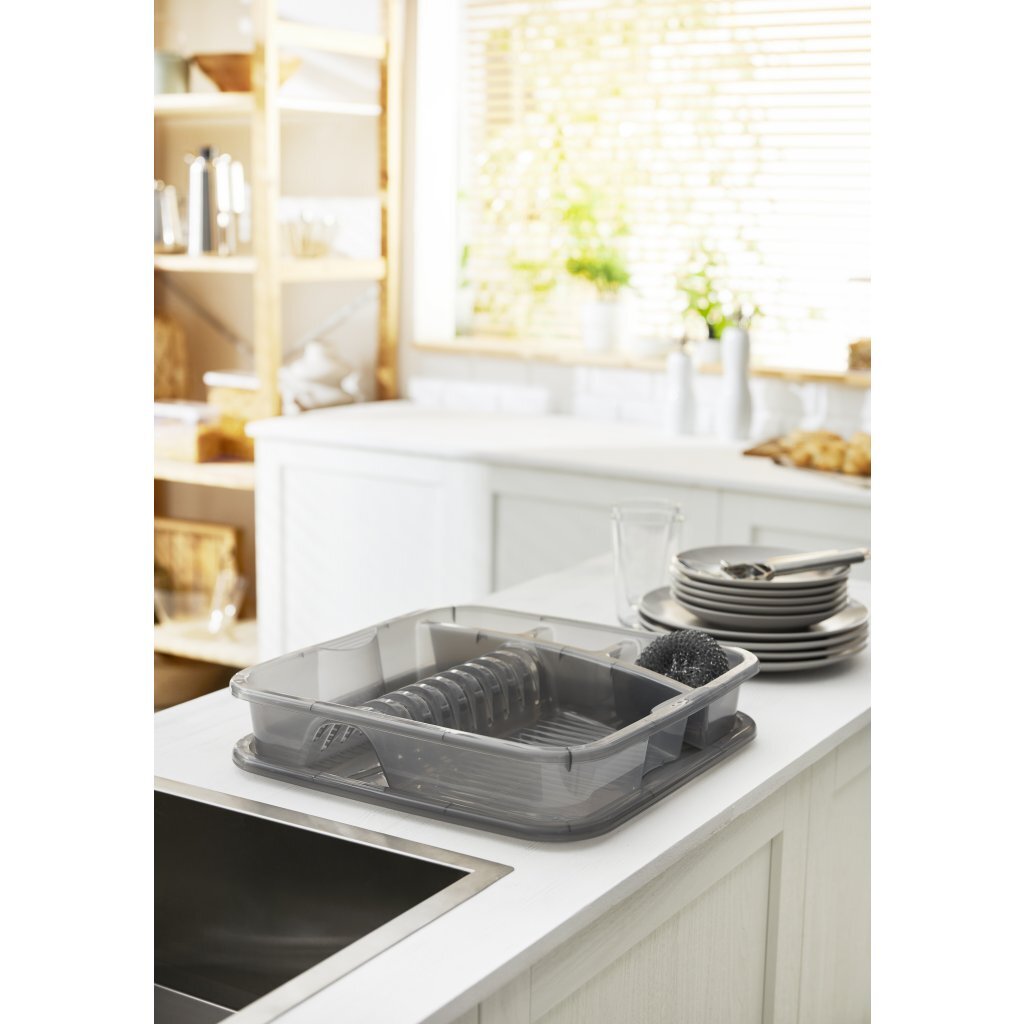 Rotho Geometric Afdruiprek Antraciet - Afbeelding 2