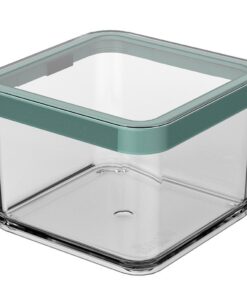 Rotho LOFT Bewaardoos 10x10x7.2 cm 0.5L Mistletoe Groen/Transparant