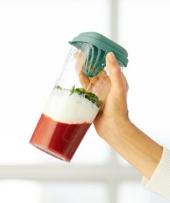 Alternative view of Rotho LOFT Shaker met Citruspers 1L Mistletoe Groen/Transparant