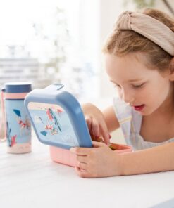 Alternative view of Rotho Memory Kids Lunchbox To Go Kids Explorer 1L Blauw/Roze