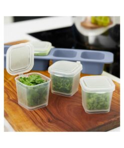 Alternative view of Rotho Mini Diepvriesdoosjes 4x0.05L Horizon Blauw/Transparant