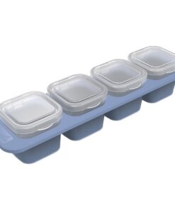 Rotho Mini Diepvriesdoosjes 4x0.05L Horizon Blauw/Transparant