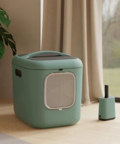 Alternative view of Rotho MyPet Biala XL Kattenbak 61.4x49.2x57.6 cm Groen