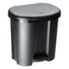 Rotho PILA Pedaalemmer Afvalscheider 2x10L Zwart