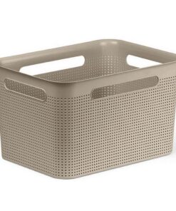 Rotho PINA Opbergmand 21x26x36 cm Cappuccino