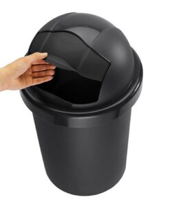 Alternative view of Rotho Roll Bob Afvalemmer 30L Zwart