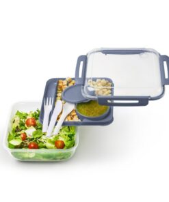 Alternative view of Rotho Salad To Go Lunchbox 1.7L Horizon Blauw