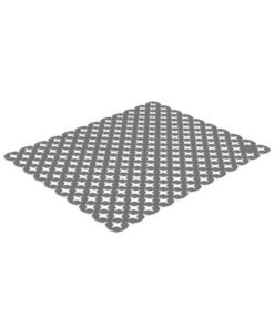 Rotho Space Wonder Gootsteenmat 40x33.3x0.4 cm Cool Grey
