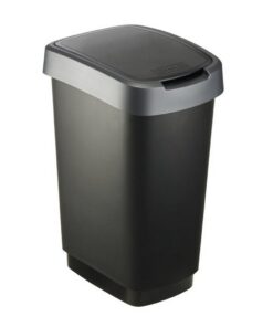 Rotho Twist Afvalbak 25L Zwart