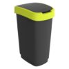 Rotho Twist Afvalbak 50L Lime/Antraciet