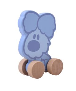 Alternative view of Rubo Toys Woezel en Pip Baby Houten Wielfiguren Assorti