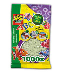 SES Creative Beedz Strijkkralen Glow In The Dark 1000 Stuks