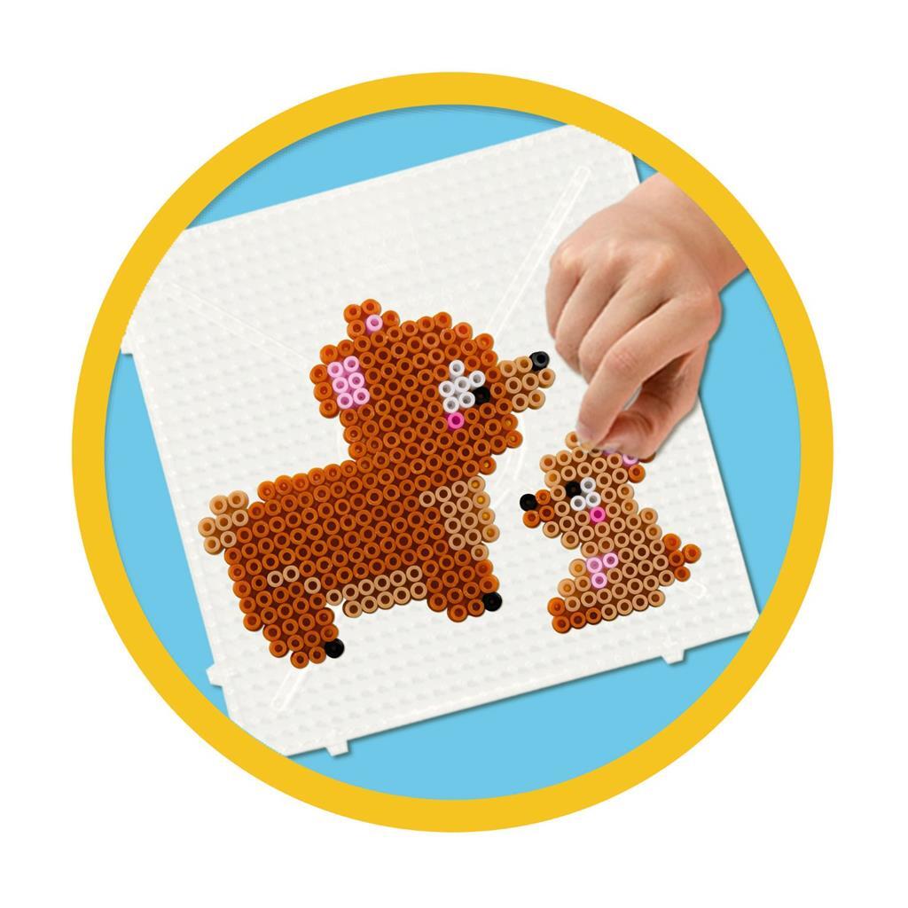 SES Creative Beedz Strijkkralen Schattige Dieren 1800 Stuks - Image 4