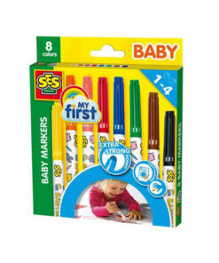 SES My First Viltstiften 8 Kleuren