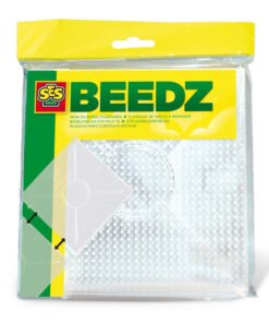 SES creative Beedz Strijkkralen Grondplaten Vierkant 2 Stuks