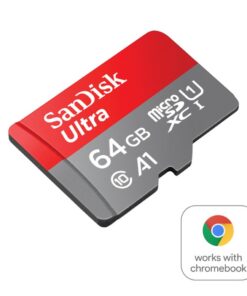 Alternative view of Sandisk MicroSDXC Ultra Android 64GB 140MB/s CL10 Chromebook