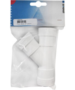 Alternative view of Scanpart 1190004046 Y-stuk Droger Wit Klemuitvoering