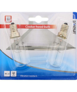 Scanpart Afzuigkaplamp E14 40w T25 2-pa