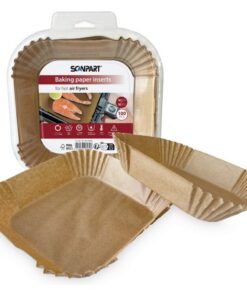 Scanpart Airfryer Bakpapier 16x16 cm 100 Stuks
