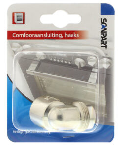 Scanpart Comfooraansluit. 1/2inch Haaks
