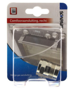 Scanpart Comfooraansluit. 1/2inch Recht