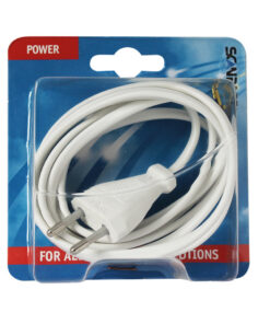 Scanpart Euro Aansluit Sn Wit 1.8m