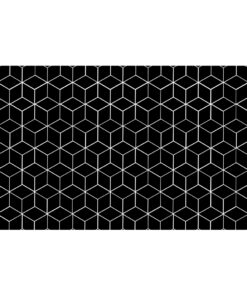 Scanpart Inductie Beschermmat 90x52 cm Zwart/Siliconen