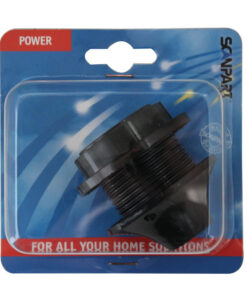 Scanpart Lampfitting E27 Zwart Met Ring