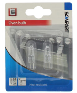 Scanpart Ovenlamp G4 20w 300gr. Halo A2