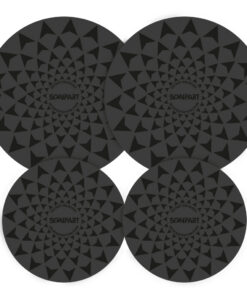 Alternative view of Scanpart Speed Inductiemat Set 2x20/2x26 cm Zwart