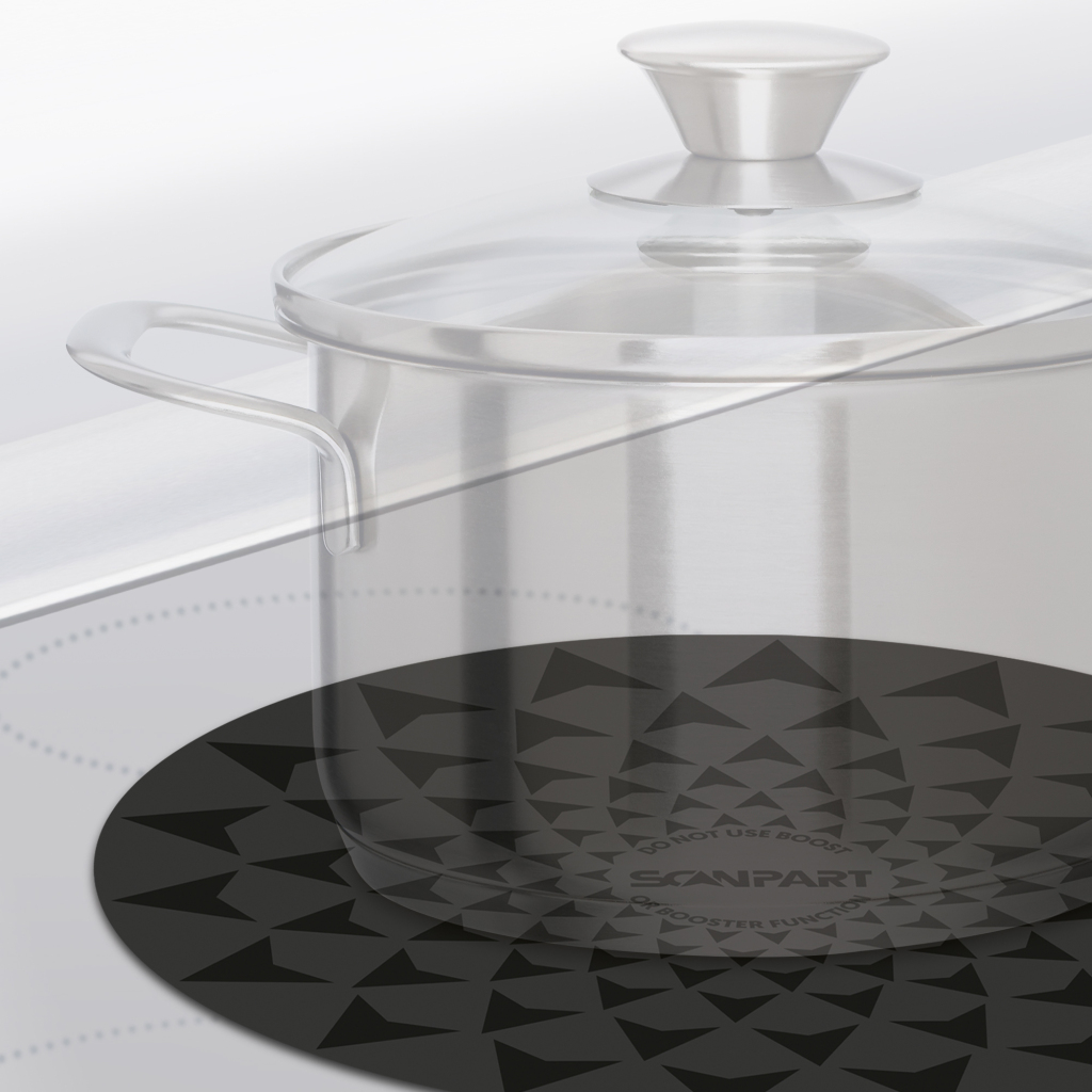 Scanpart Speed Inductiemat Set 2x20/2x26 cm Zwart - Image 4