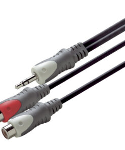 Alternative view of Scanpart Verloopkabel 3.5s(m)-2tulp(f) 0.2m