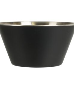 Schaal 950 ml RVS/Zwart