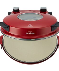 Schäfer Pizzaoven 32 cm Rood