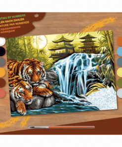 Schilderen op Nummer Tijgers