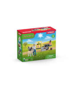 Schleich Farm World Speelfigurenset Dierenartsbezoek op de Boerderij