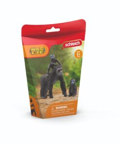 Alternative view of Schleich Wild Life Gorilla Familie