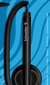 Schneider S-4121 Baliepen Klick-fix Zwart Op Blister