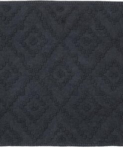 Sealskin Aztec Badmat 60x90 cm Katoen Donkergrijs