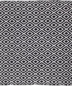 Sealskin Trellis Badmat 60x9cm Katoen Zwart